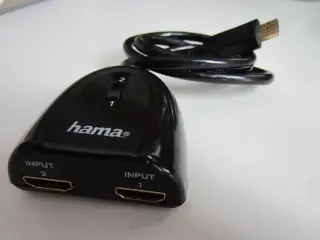 Hama HDMI Switch ( 2x HDMI ind til 1x HDMI ud )