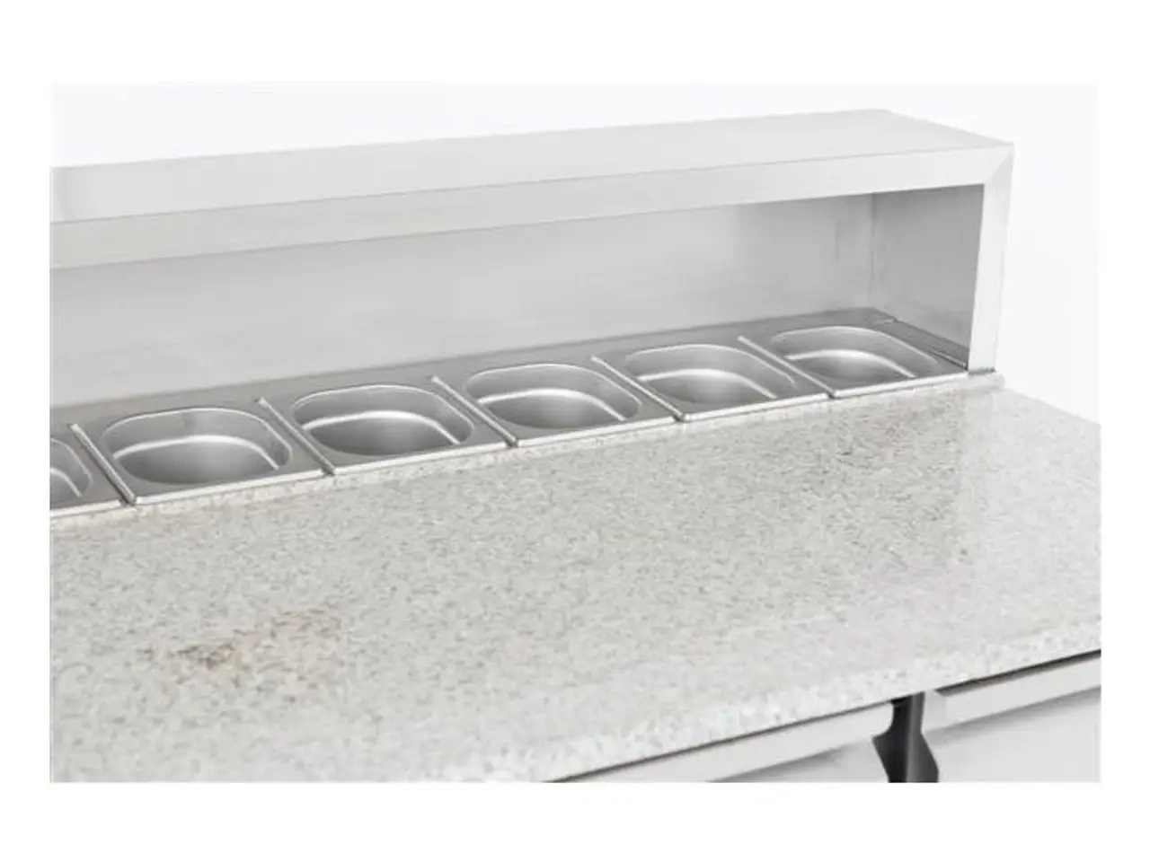 Billede 2 - Pizzadisk med 3 døre – B1368 x D700 x H1090 mm