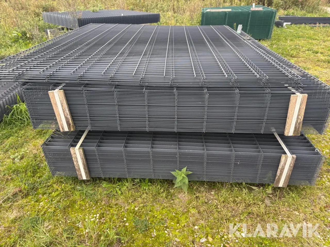 Billede 2 - Panelhegn - grå - 67 fag