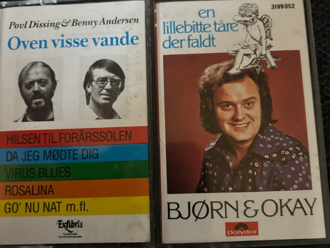 Billede 9 - 8 kassettebånd med danske kunstnere sælges samlet