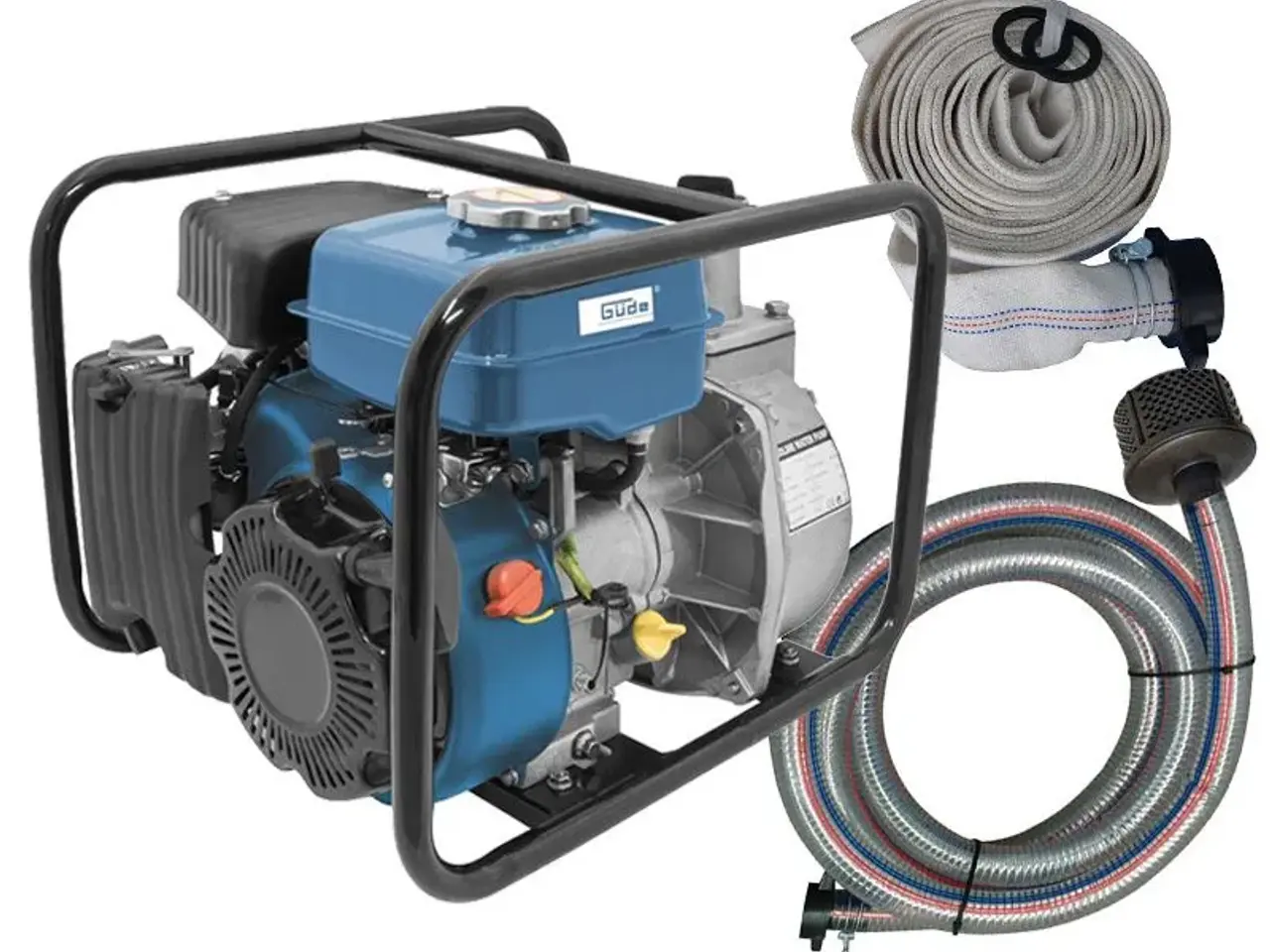 Billede 3 - 2" eller 3" Vandpumpe m/benzinmotor
