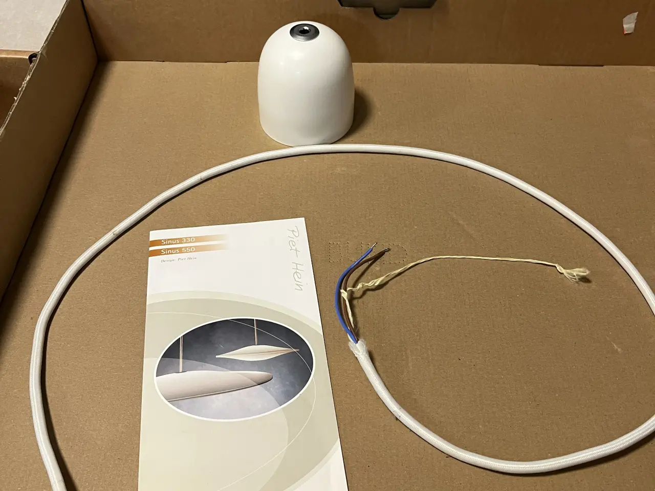 Billede 1 - Piet Hein sinus lampe 550 (pendel)