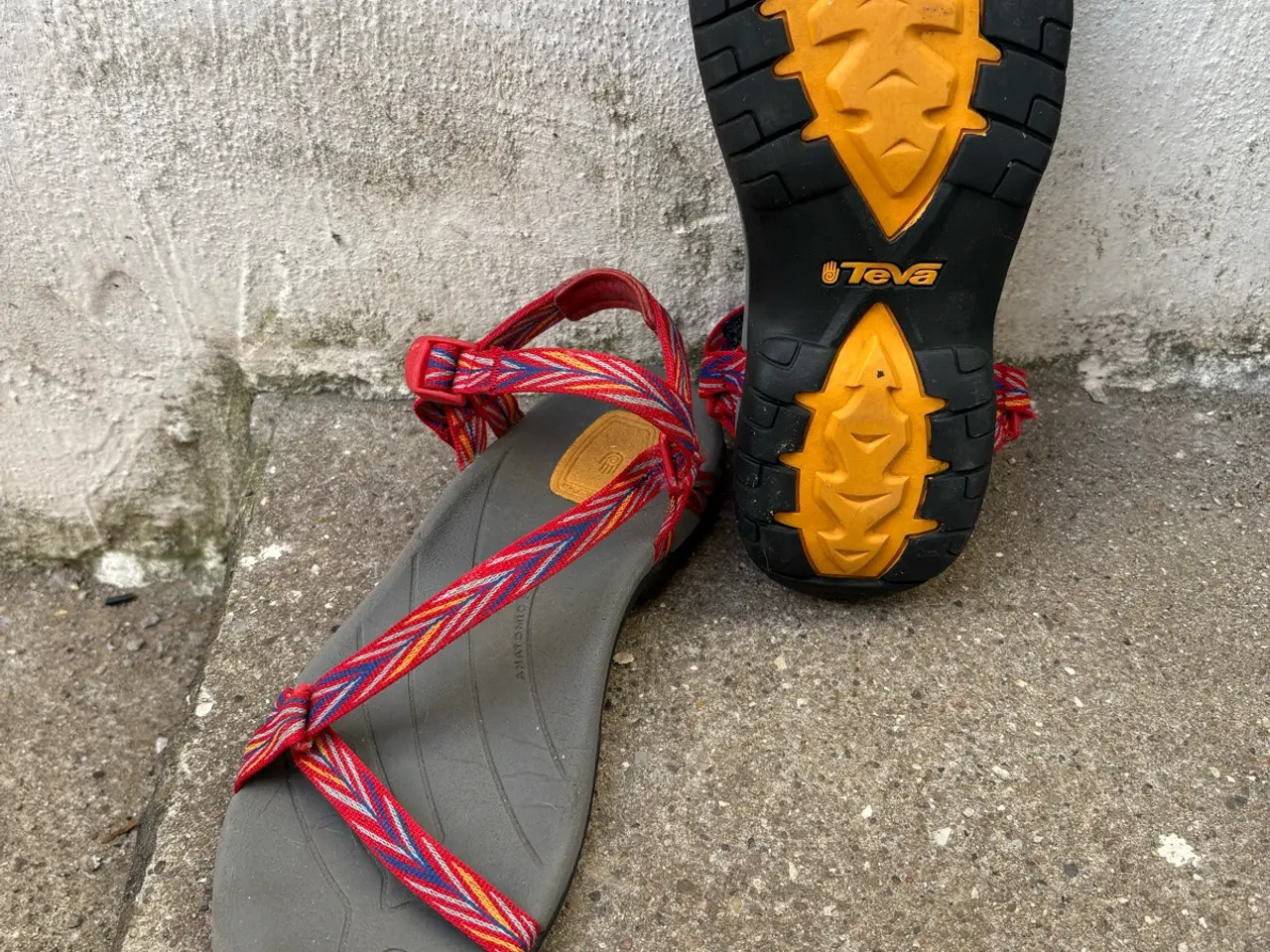 Billede 2 - Teva sandal med smalle stroper