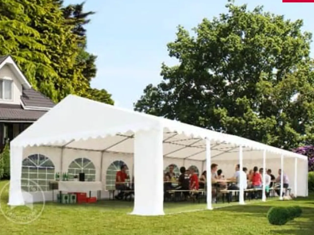 Billede 6 - Partytelt til konfirmation, havefest eller bryllup
