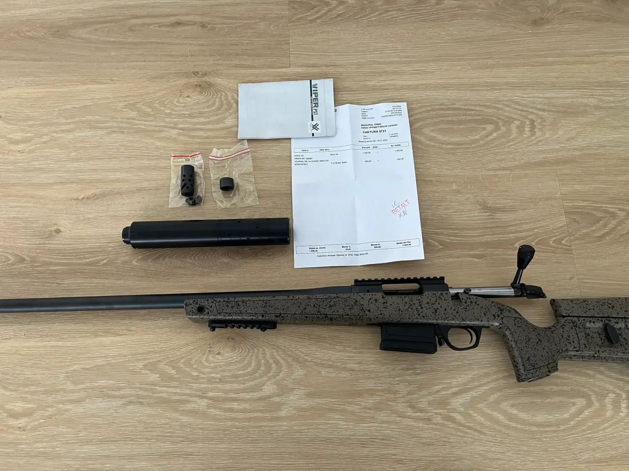 Billede 1 - B-14 HMR. 308win. Links. (Hunting & Match Rifle)