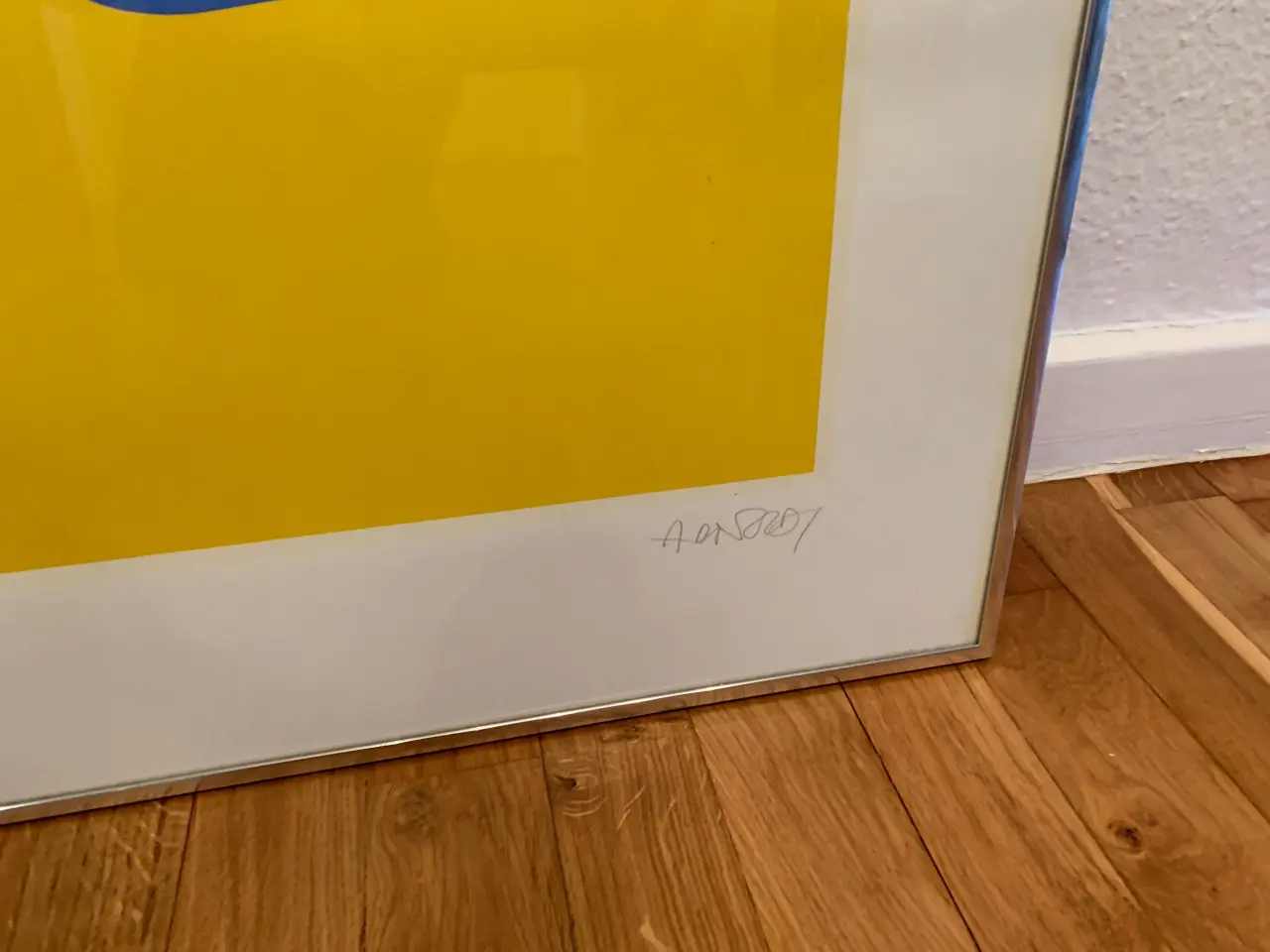 Billede 3 - Signeret, indrammet serigrafi af Arnoldi