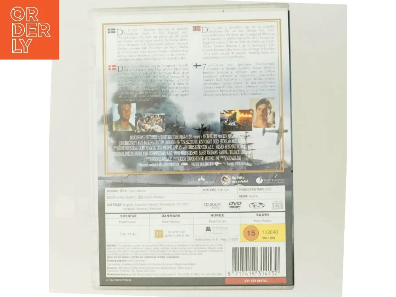 Billede 3 - Pearl Harbor med Ben Affleck (DVD)