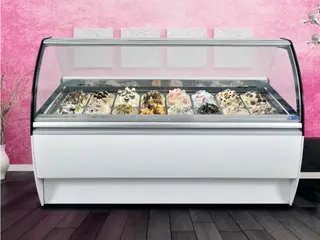 Ital Proget Smile Gelato 24 isvitrine / gelatomont
