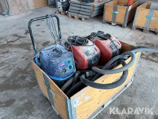 Industri støvsuger Hilti / Raptor VC 40H-XE/ VC 40H-UL / 3 styk