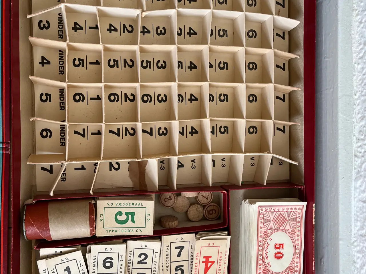 Billede 3 - Væddeløb- og tips-spil fra 1949