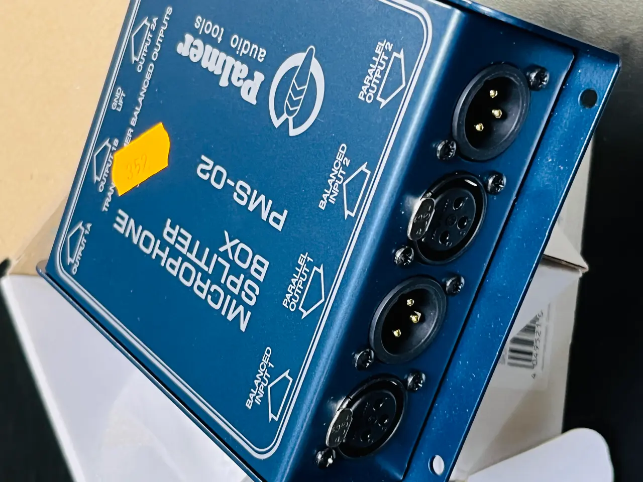 Billede 3 - 2 stk. Mikrofon Splitter Box PAMLER Audio Tools