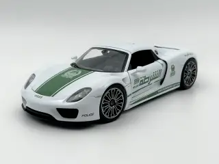 2015 Porsche 918 Spyder Dubai Police 1:18