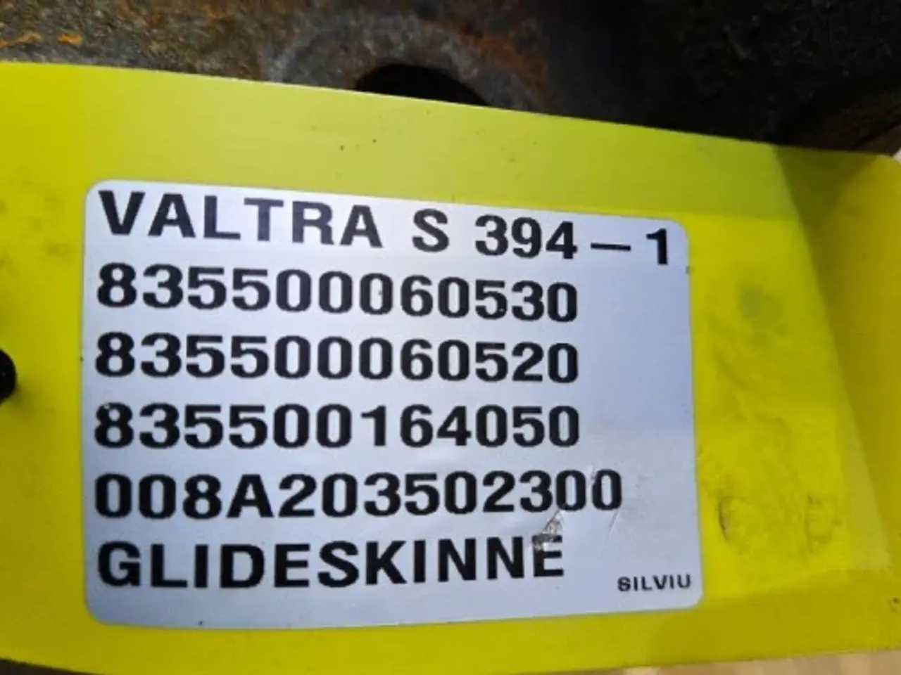 Billede 18 - Valtra S394 Ramme 835500060530
