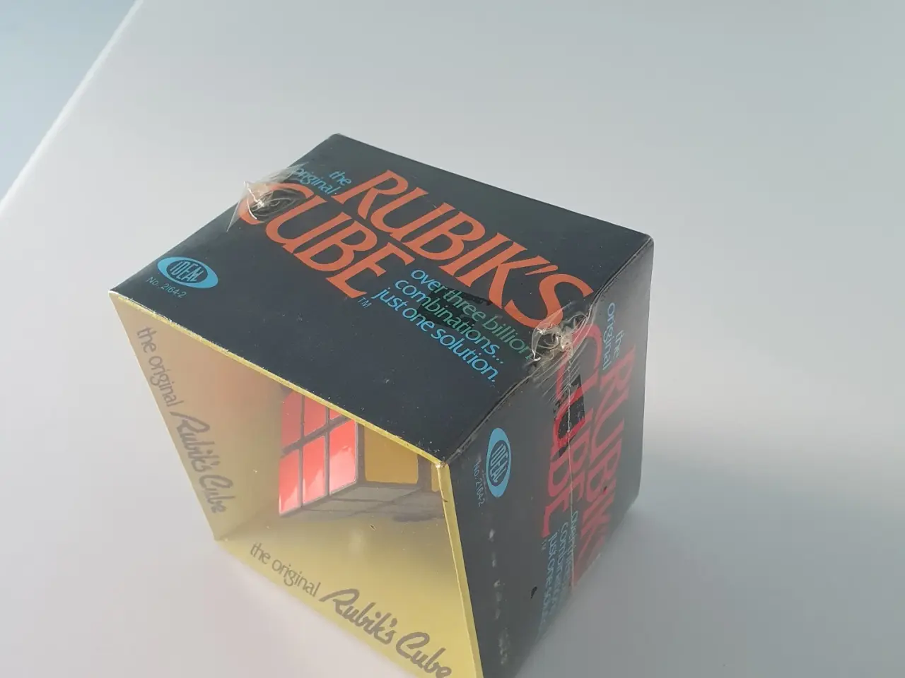 Billede 5 - RUBIK'S CUBE 1980, helt ny og i uåbnet emballage