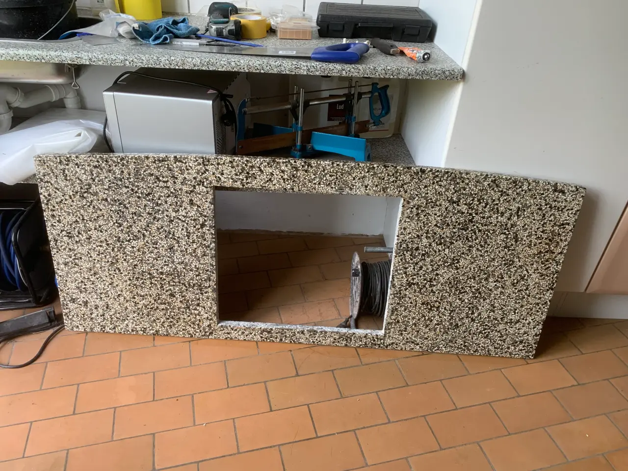 Billede 1 - Terrazzo bordplade