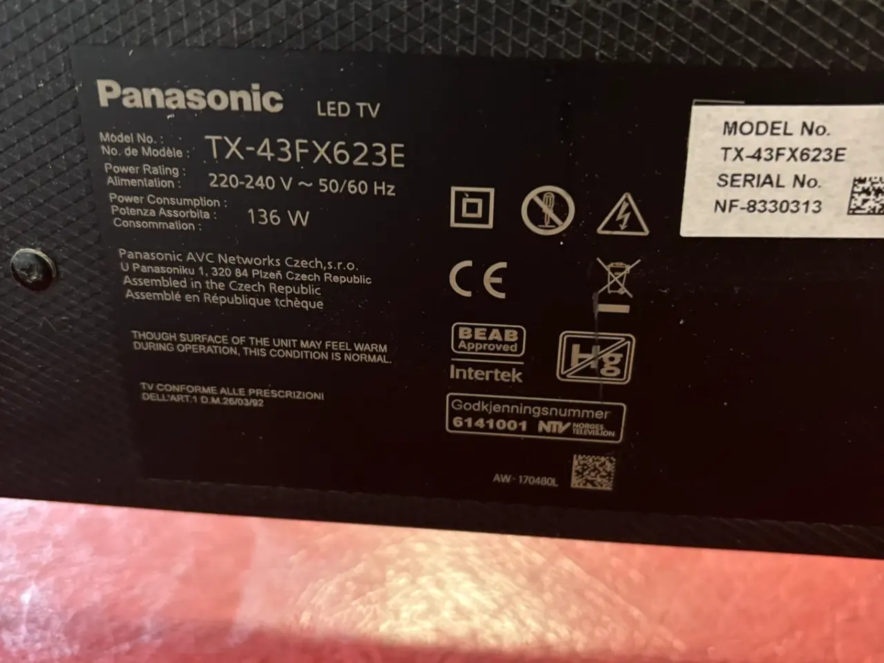 Billede 3 - Smart TV Panasonic 43 tommer