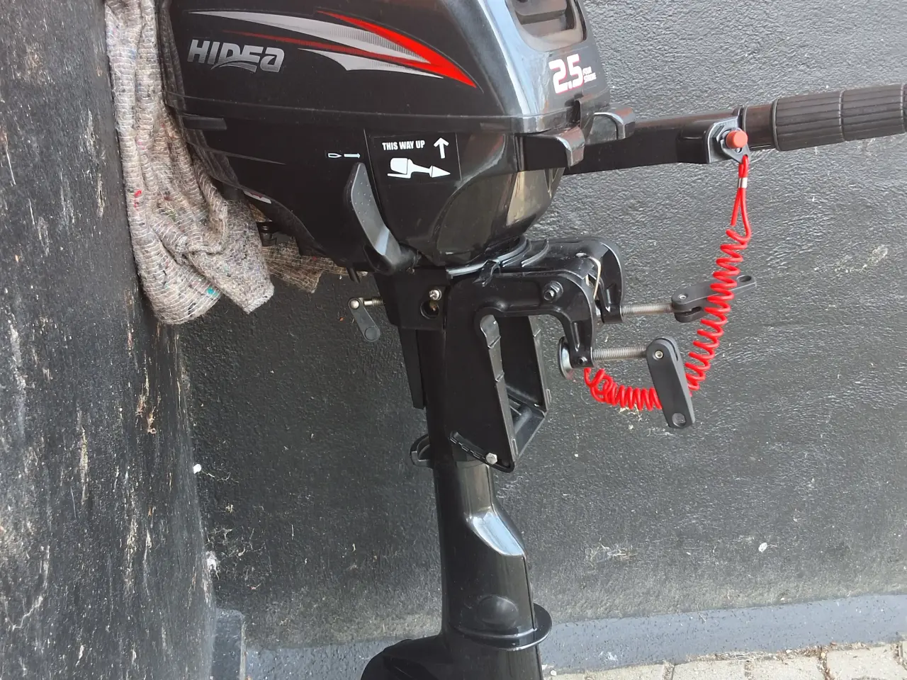 Billede 1 - Påhængsmotor Hidea 2.5 HK m kort ben