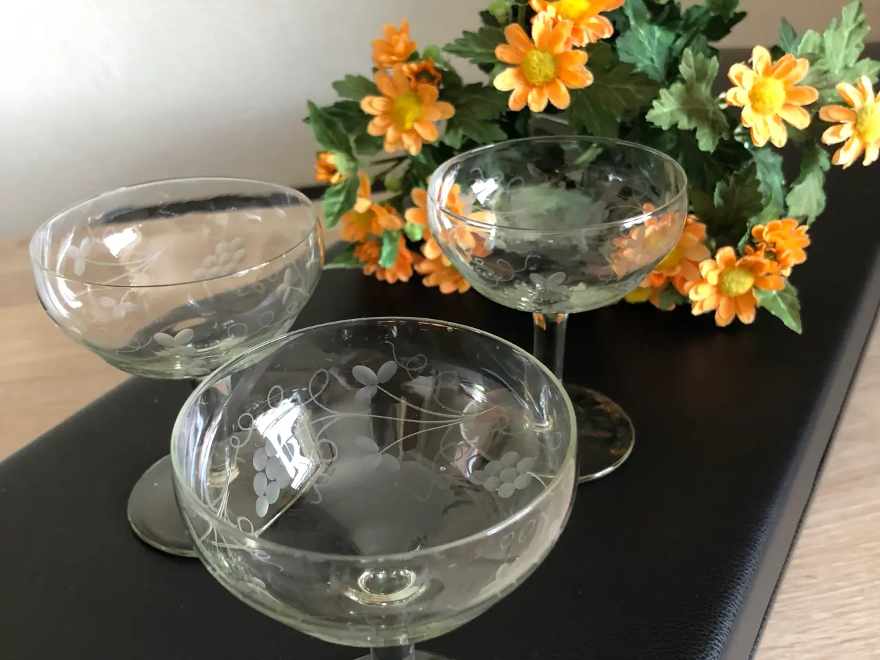 Billede 4 - 3 Gl. antikke glas