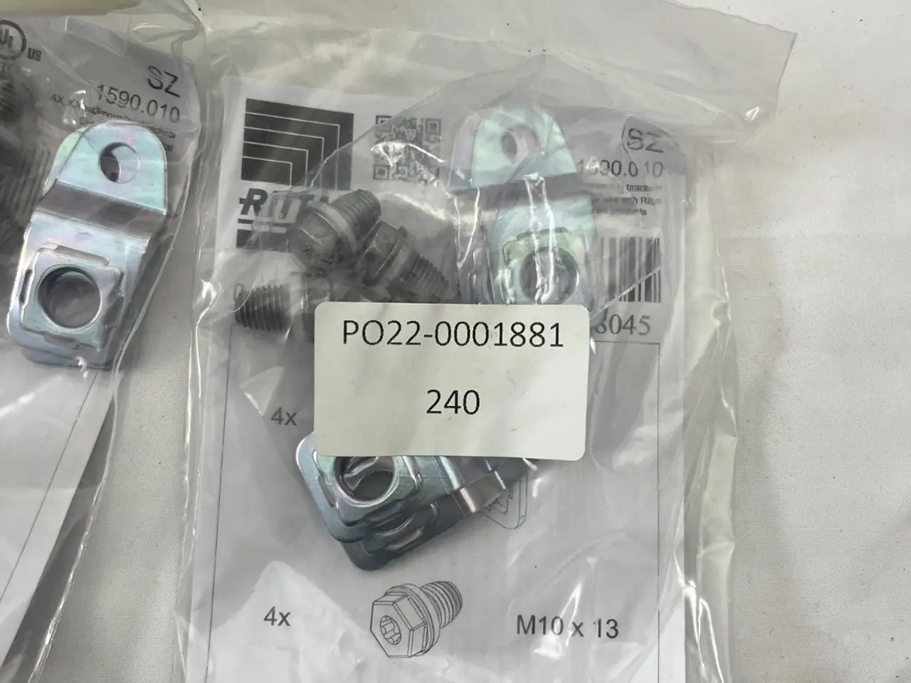 Billede 3 - Rittal kabinet Hardware parti : Mounting Kits,