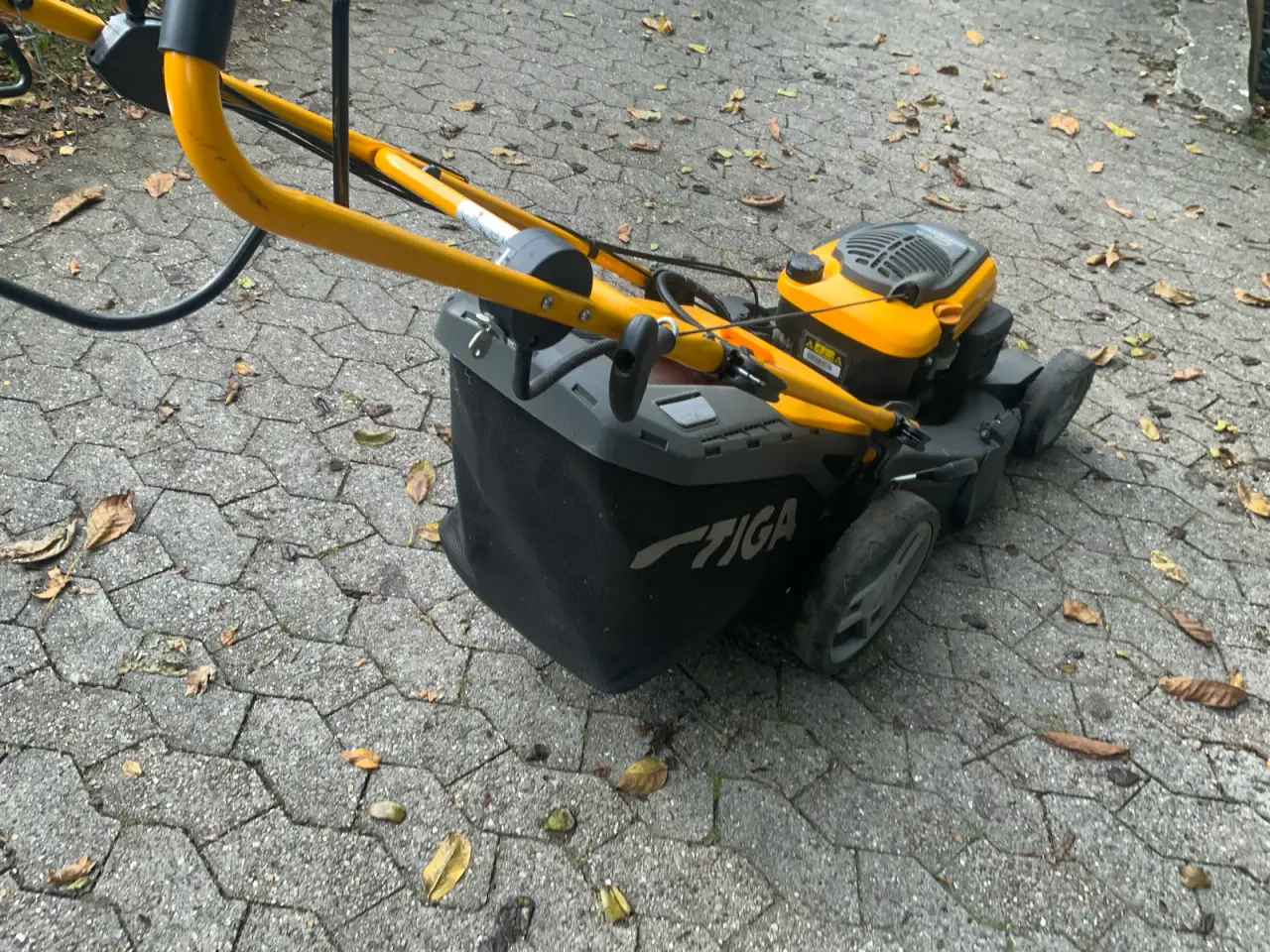 Billede 5 - Stiga rotorklipper med elstart og opsamler