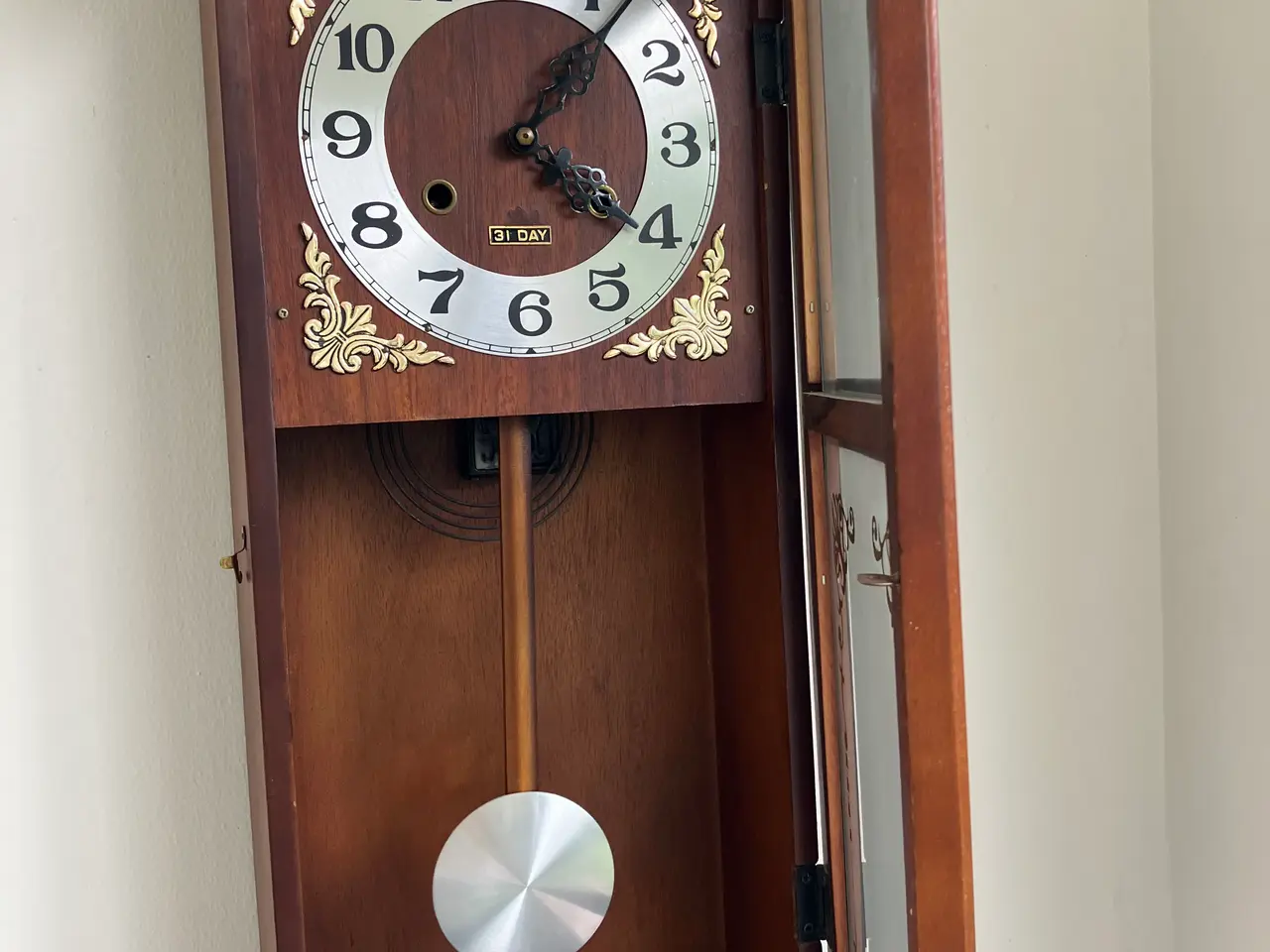 Billede 2 - Vægur klassisk mekanisk regulator