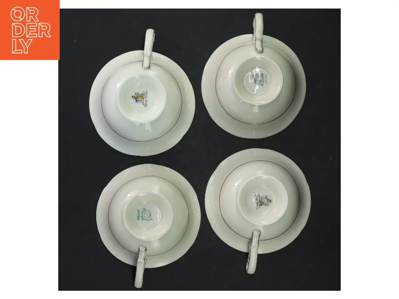 Billede 3 - Sæt af porcelænskopper med håndtag (str. Ø 10 cm)