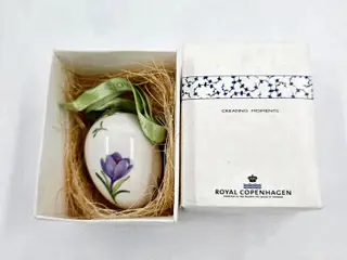 Royal Copenhagen Påskeæg Krokus 2006. Sortering 1