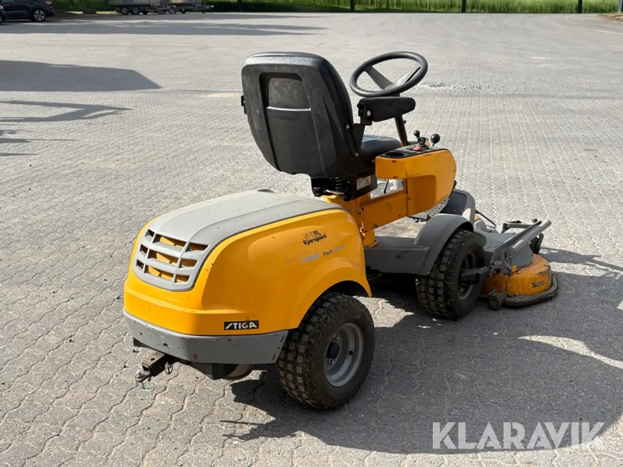 Billede 5 - Græsslåmaskine Stiga Park 540 DPX med Combi Pro 125