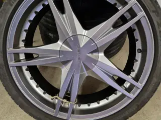 7 1/2 x 20" Alufælge med Pirelli PZoro 245/35x20