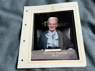 Dronning Margrethes 80-års fødselsda maximumkort,