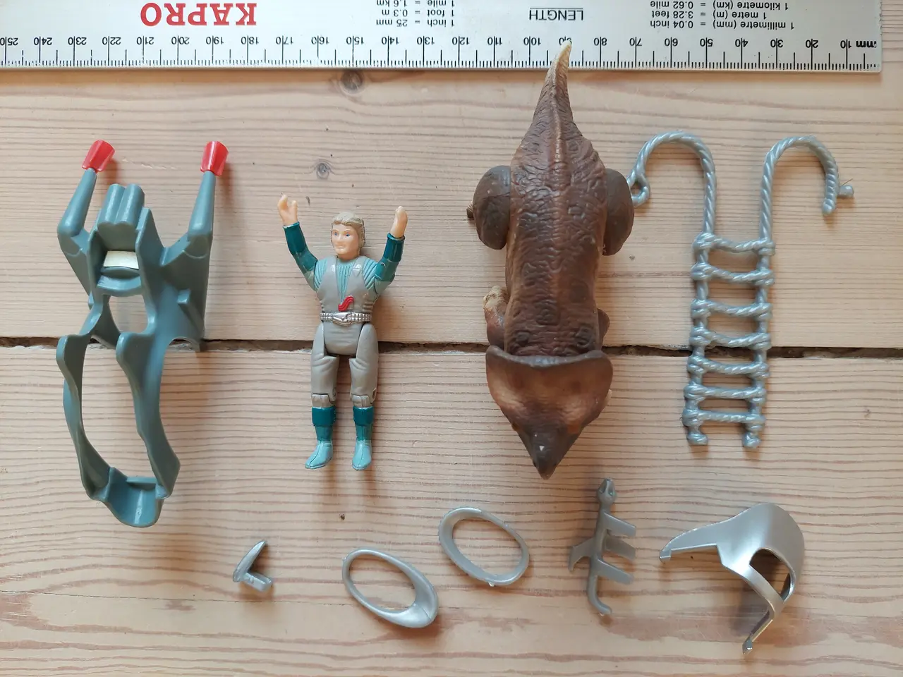 Billede 3 - Dino-Riders - Protoceratops med soldaten Kanon