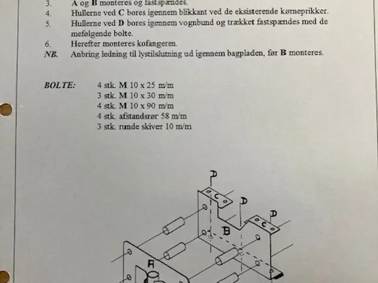 Billede 4 - Kadett D St.car Anhængertræk