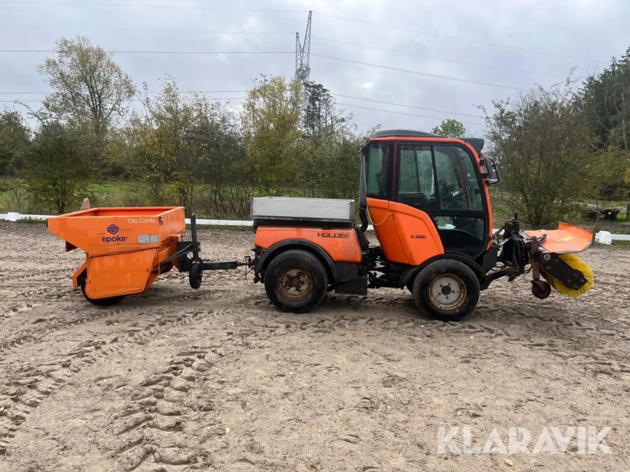 Billede 7 - Redskabsbærer Holder C 250 med udstyr