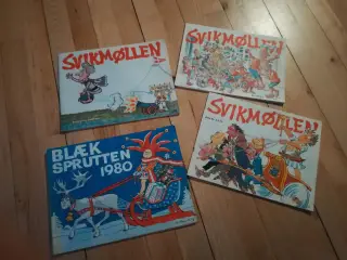Svikmøllen (1983, -84, -86) og blæksprutten (1980)