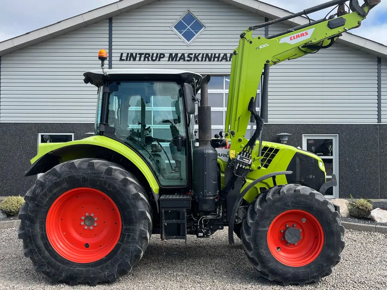Billede 7 - CLAAS Arion 610 Med frontlæsser