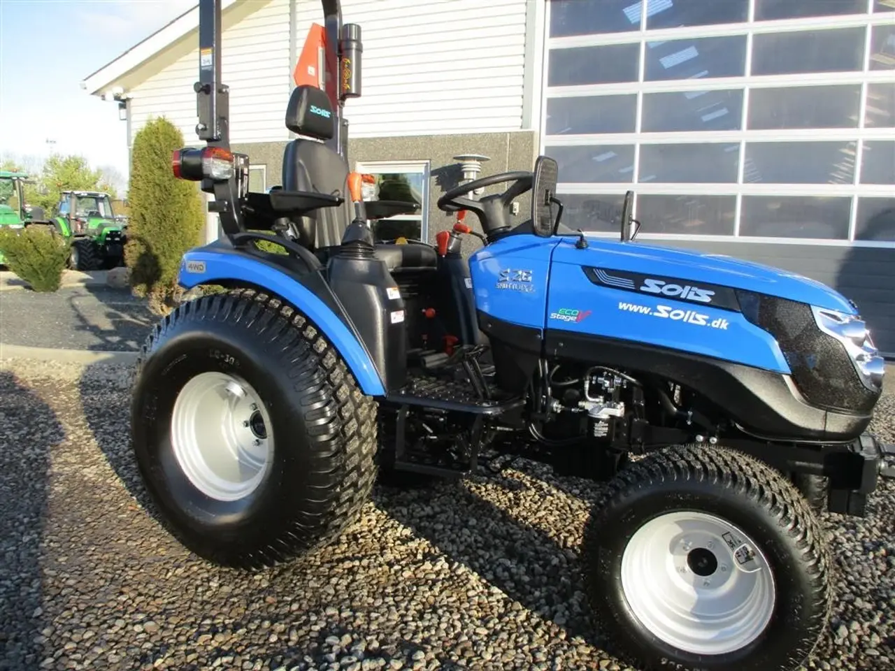 Billede 4 - Solis S26 Shuttle XL 9+9 med store brede Turf hjul på til prisen!