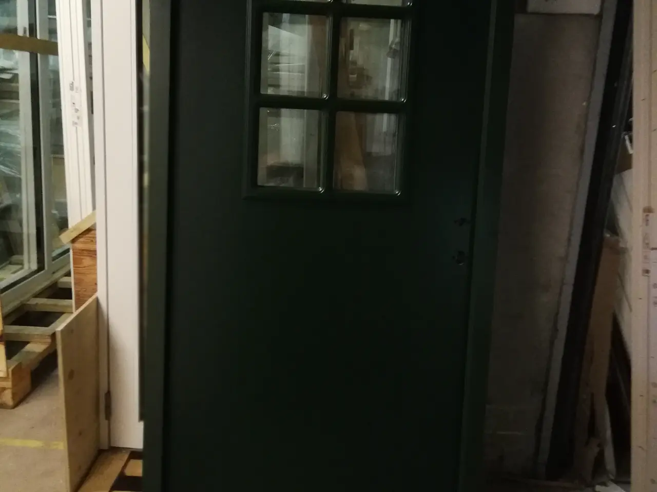 Billede 1 - NY FACADEDØR TRÆ/ALU 94,8x211,8 KR. 4.500