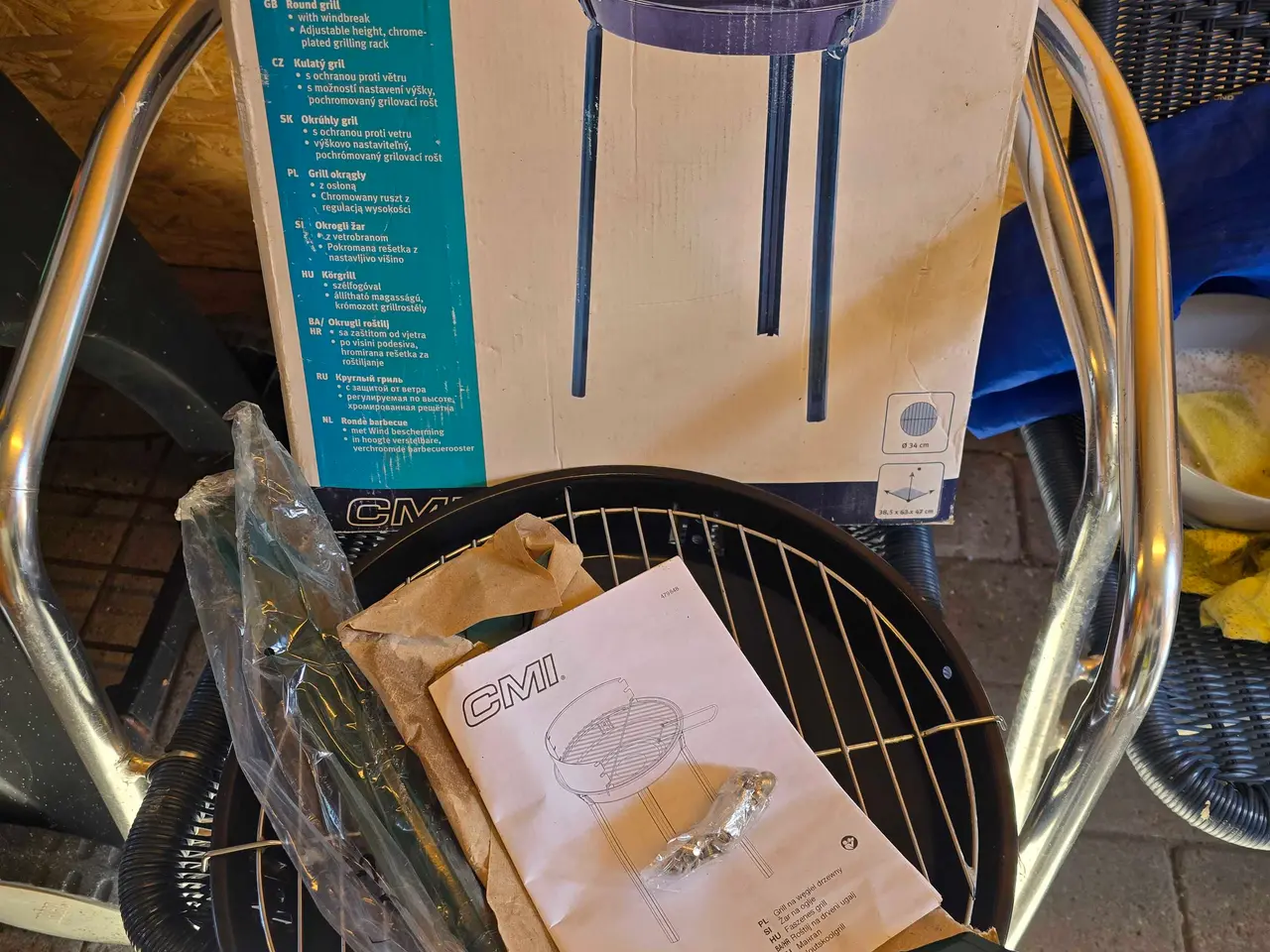 Billede 1 - Lille let handy grill 