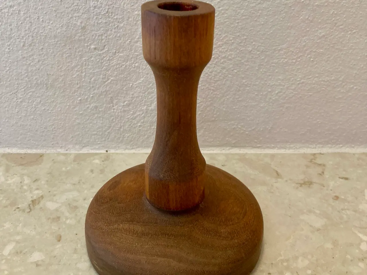 Billede 3 - Teak lysestage 1960’erne Dansk