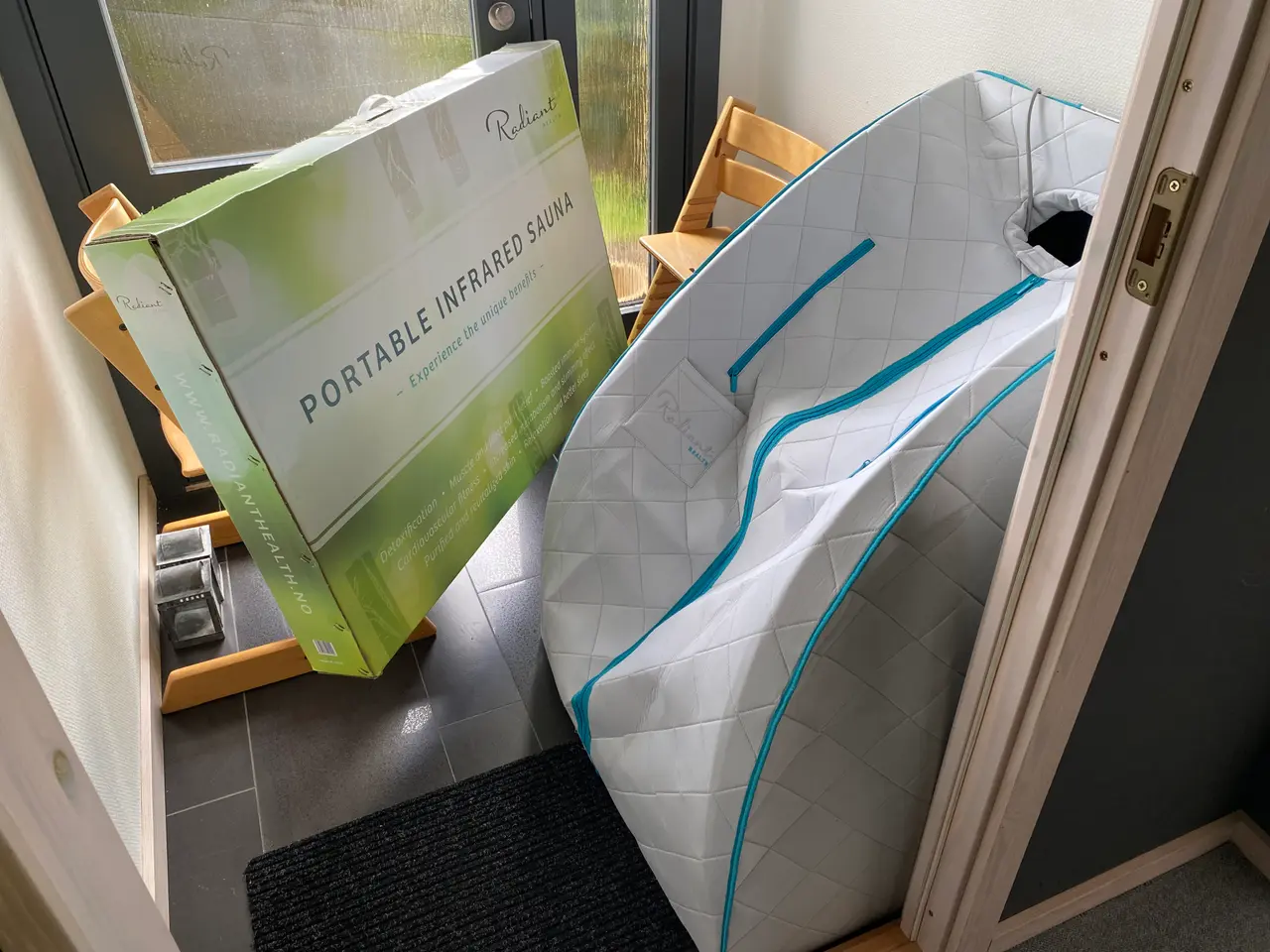 Billede 1 - IR siddesauna (Infrarød Sauna Basic Radiant Health