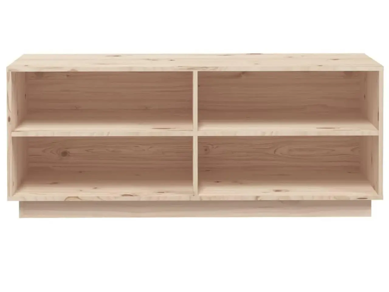 Billede 5 - Skoreol 110x34x45 cm massivt fyrretræ