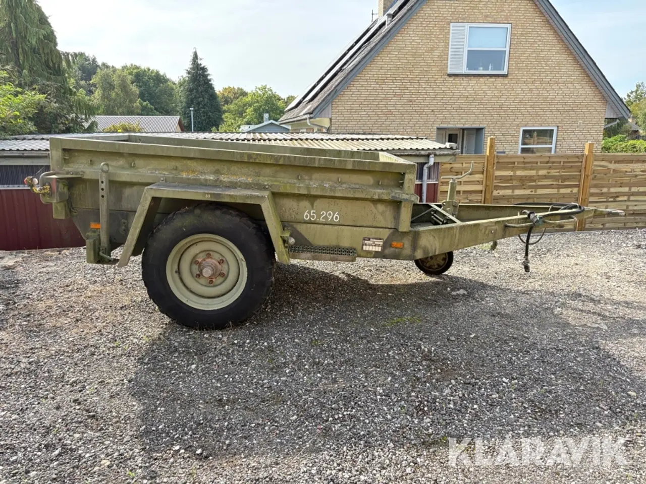 Billede 3 - Militærtrailer HMK 1TPHV