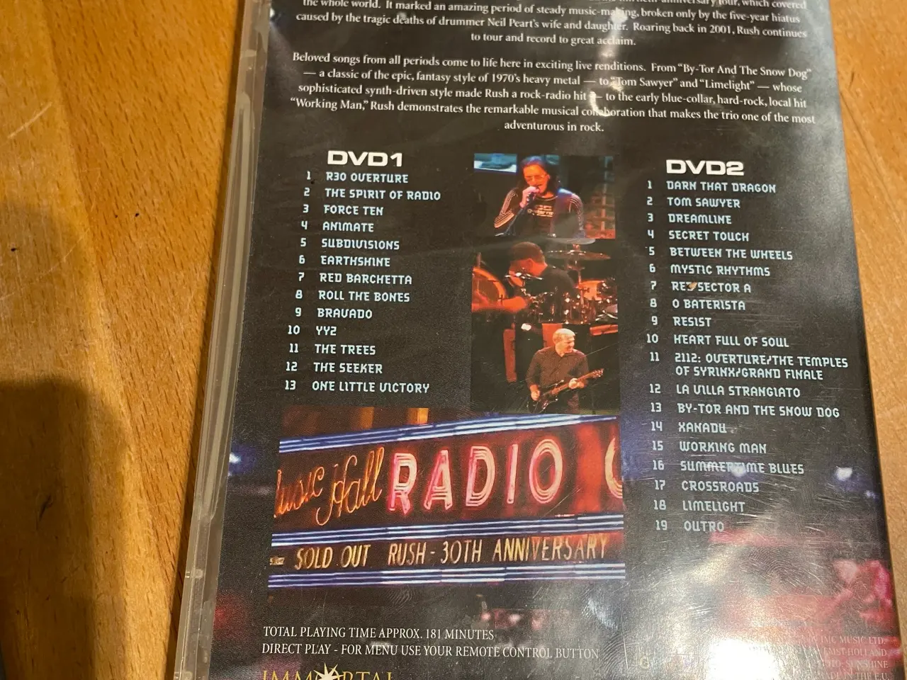 Billede 3 - Musik dvd: Rush, Santana, Nirvana