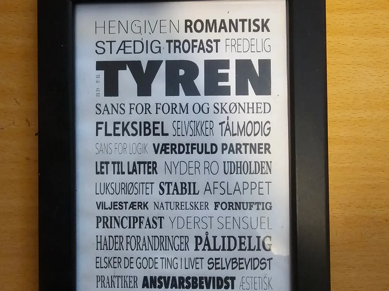 Billede 1 - Stjernetegn Tyren
