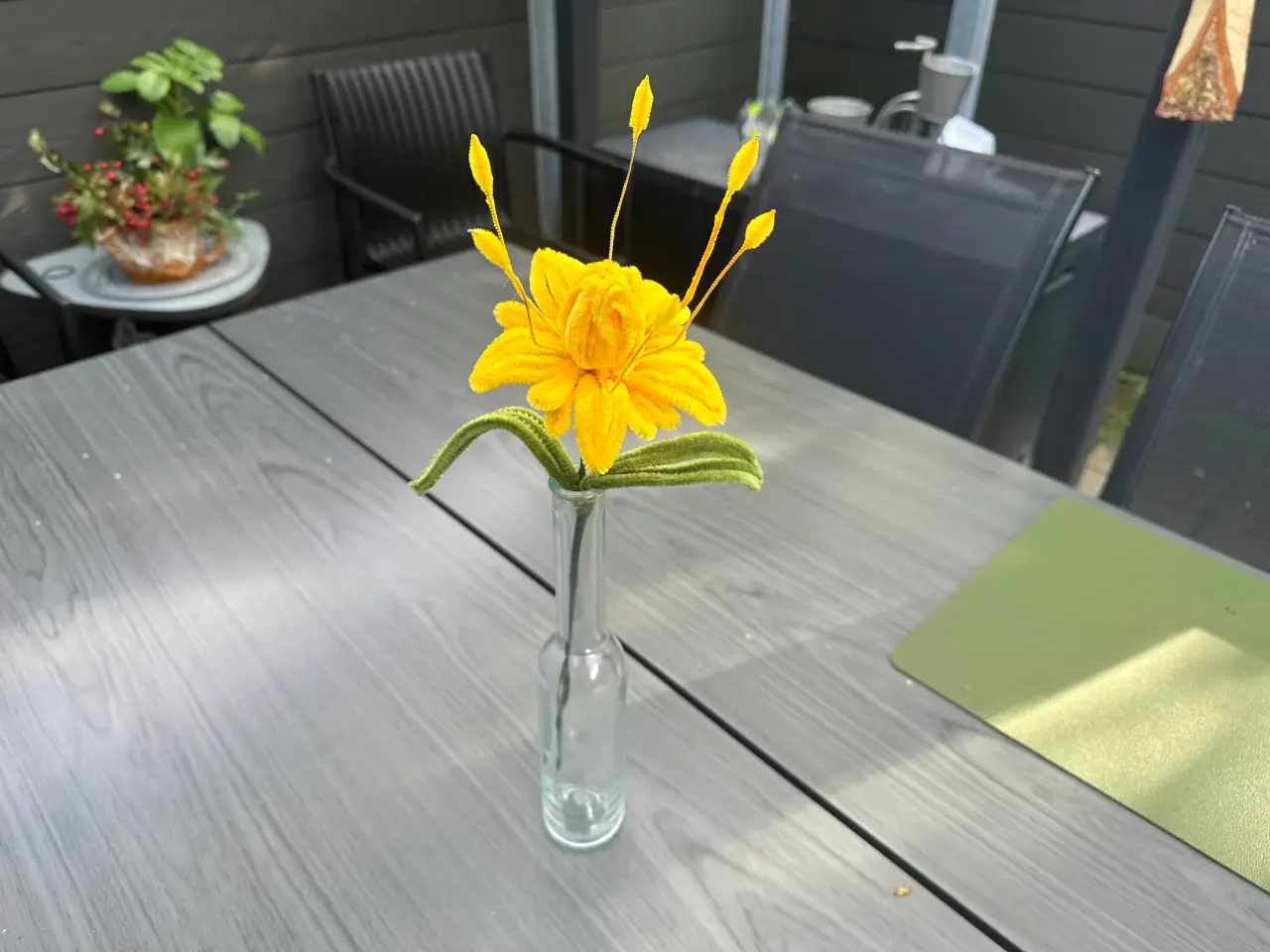 Billede 3 - Blomster lavet af piberensere