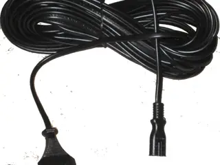 Netledning 220V sort - 3 meter