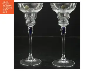 To cocktailglas i krystal (str. 19 cm)
