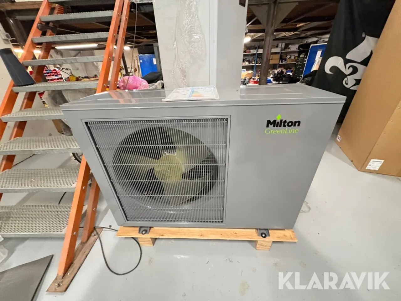 Billede 2 - Varmepumpe luft til vand Milton greenline 12kw