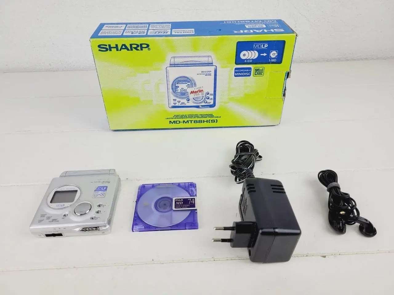 Billede 3 - ⭐️ Sharp MD-MT88H - Minidisc-afspiller DEFEKT