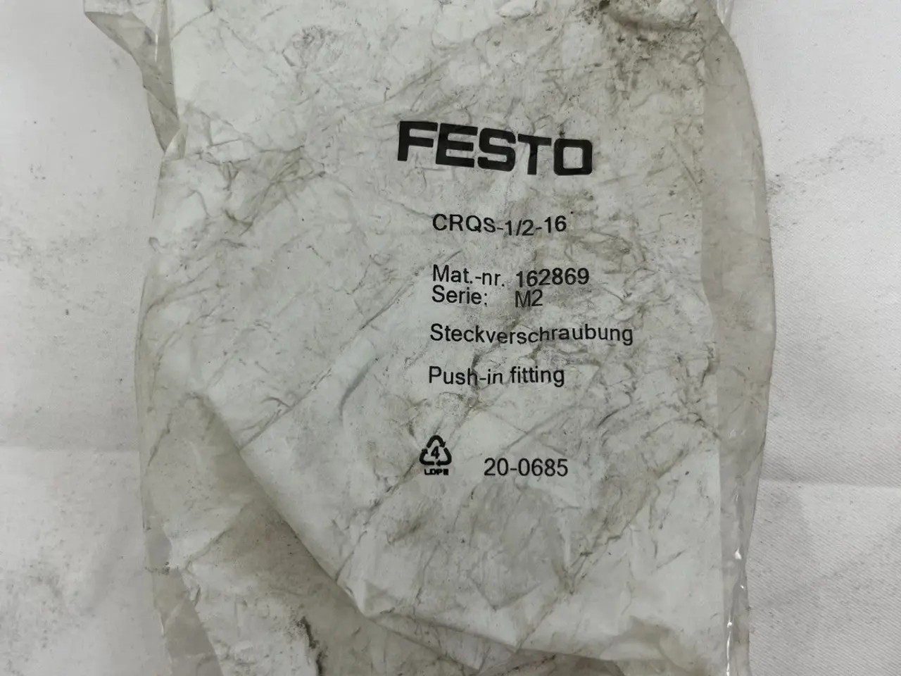 Billede 5 - Festo CRQS-1/2-16 Push-In Fitting 162869 1/2" Male